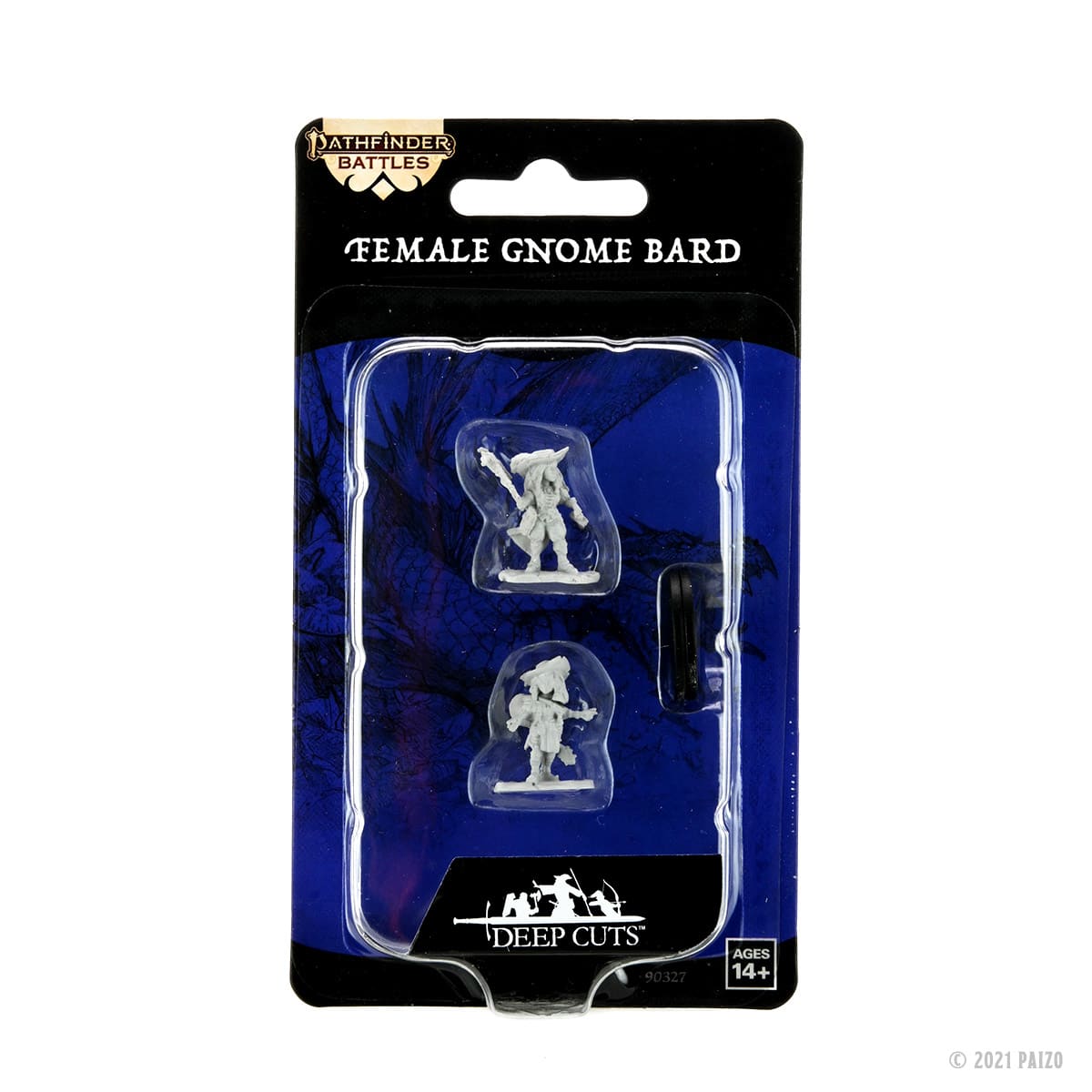 Pathfinder Battles Deep Cuts: Gnome Bard Female Wave 15 90327 image 0